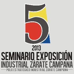 ExpoIndustriaZC's profile picture. 5º SEMINARIO Y EXPOSICIÓN INDUSTRIAL | ZÁRATE - CAMPANA | 26, 27 y 28 SEPTIEMBRE
POLO INDUSTRIAL ESTRATÉGICO INDUSTRIAL 2.013