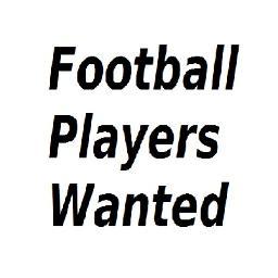 FOOTBALL PLAYERS WANTED!!! Play FOOTBALL inside a real pro football stadium! http://t.co/16ppgF9T2c  for men & boys!