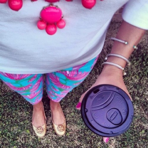 I'm a monogrammer, southern belle, barbie, princess, and a tea drinker.