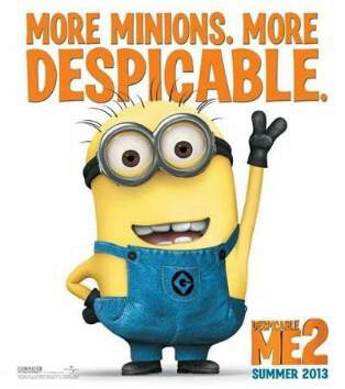 Despicable me 2 now showing ....(Ma ka bianca ning twitter)