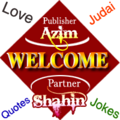 Its Azim Ansari Part Time Shayar & Full Time Lover Follow me For Latest Urdu, Hindi, English Shayari/Jokes.