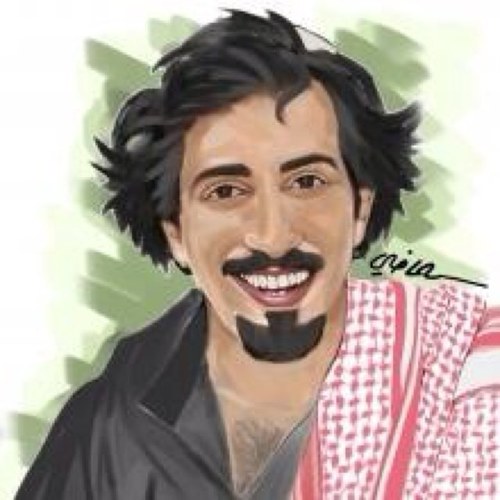 شاب سعودي مستلج ..