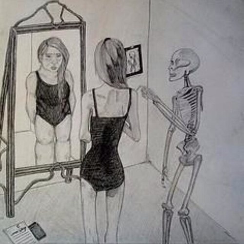 Forever fat and ugly, forever wanting to be thinner and thinner
