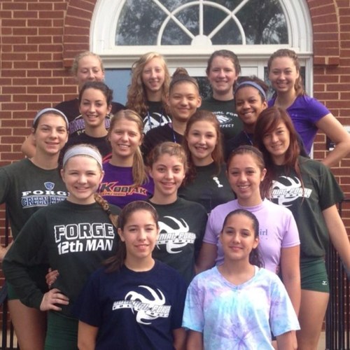 Colonial Forge High School Volleyball 2013-2014