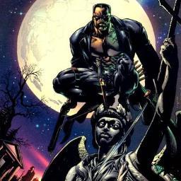 Daywalker, Vampire Slayer. I was born into a world of blood and darkness. My mom got bit. I swore they would all die. (Marvel RP)