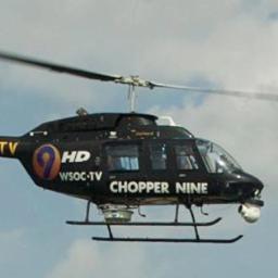 WSOC-TV's Chopper 9 Skyzoom.