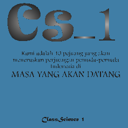 CScience1's profile picture. Akun resmi dari anak X IPA 1 | SMANSACIS | WE ARE THE WINNER