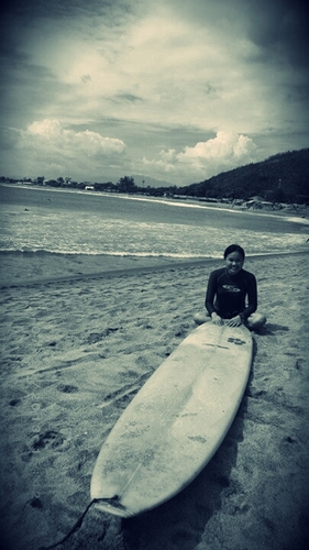 a wondering wanderer.