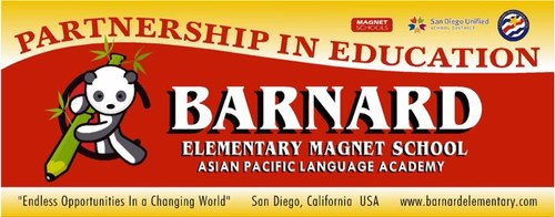 Barnard Asisan Pacific Language Academy, award winning program part of San Diego Unified School District. Opportunities in a Changing World