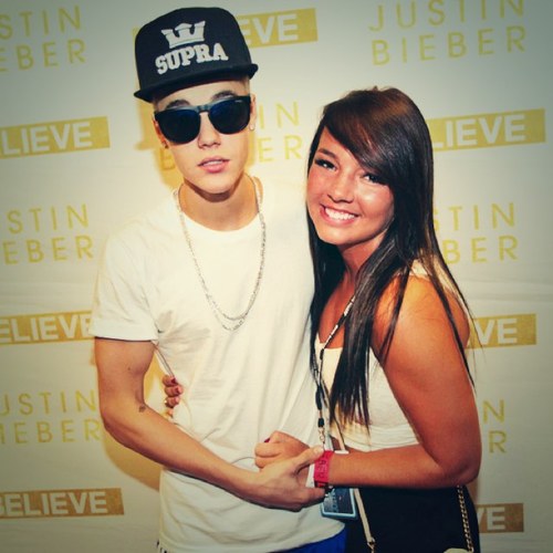 Met justin bieber 10.20.12 & 7.7.13 BEST DAYS OF MY LIFE INSTA: morganmcgowan21