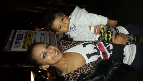 21 years young mother of a handsome baby boy Julian F Rosales-Vazquez
