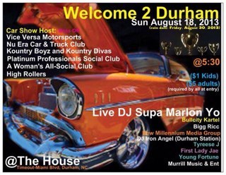 2013..[[SPECIAL EVENTS COORDINATOR OF THE YEAR.]] TOP NOTCH PROMOTIONS/SECURITY, VYCE VERZA PRODUCTIONZ & TRIPLE THREAT DOES IT ALL..