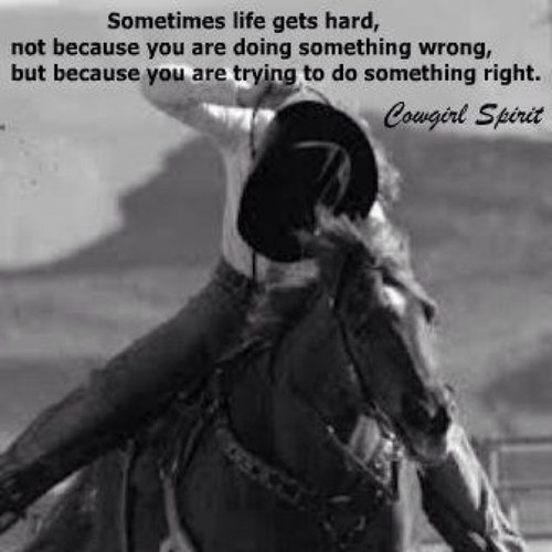 Cowgirl,noun: A strong, beautiful woman who knows her worth & never settles for less than she deserves.