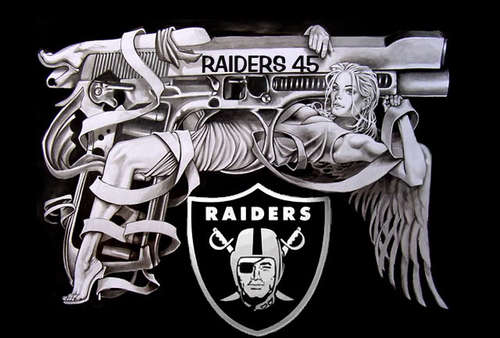 Raiders, Family, Country, God!