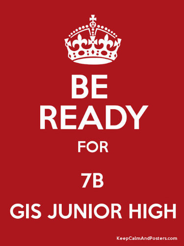 We Are #12 JHS GIS, We are one family,  We are the best,      We are 7B