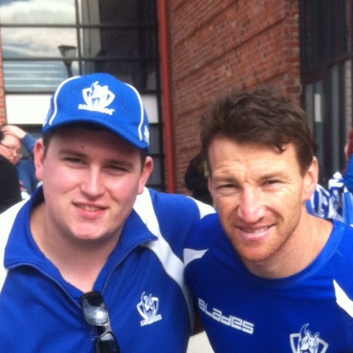 The Hamburgler. North Melbourne supporter.