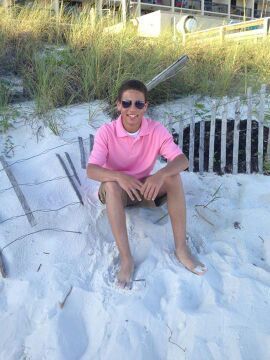 In the trap!