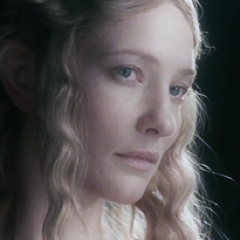 A sister they had, Galadriel, most beautiful of all the house of Finwë; her hair was lit with gold as though it had caught in a mesh the radiance of Laurelin.