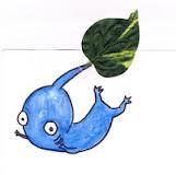 Im Leaf the blue pikmin, i can breathe under water unlike the rest! #male #rp #multiunvers
