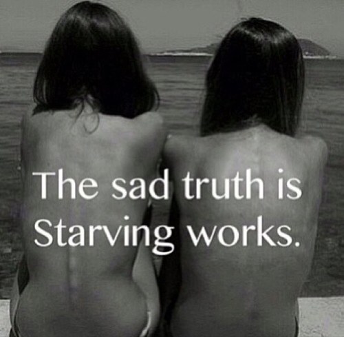Anorexic.  IG: xfragilebutterflyx