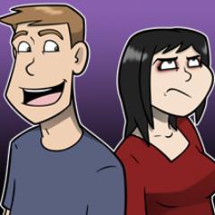 Official Twitter feed of the award-winning MegaCynics webcomic. Follow all the adventures of Steve and Ash! Steve is @Dracogen and Ash is @Mega_Ashra.