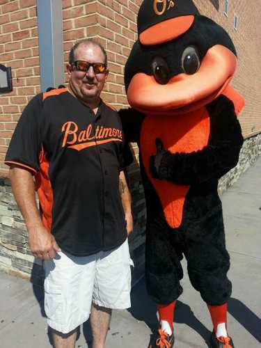 son of wild bill hagy. Go #Orioles and #Ravens!!!