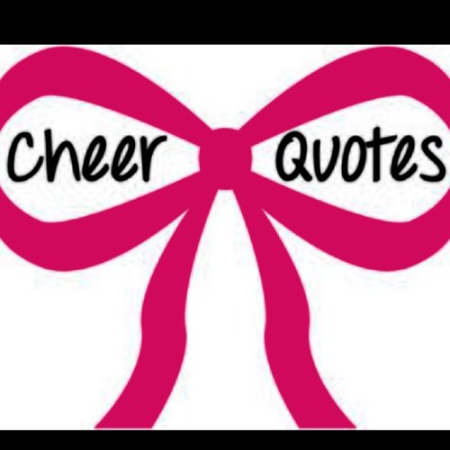 We are cheerleaders from bow to toe