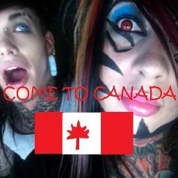Suporting Blood on the dance floor trying to get them more Canadian fans