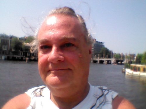 man 56 living in amsterdam.you can add me on twitter facebook hyves.
