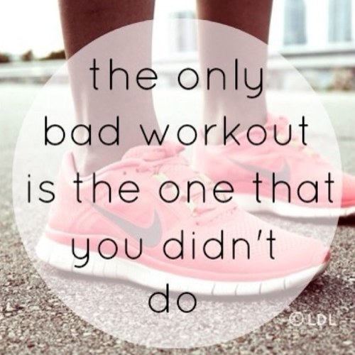 trying to be sporty and healthy
