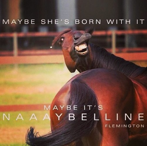 Still cooler than Maybelline ...