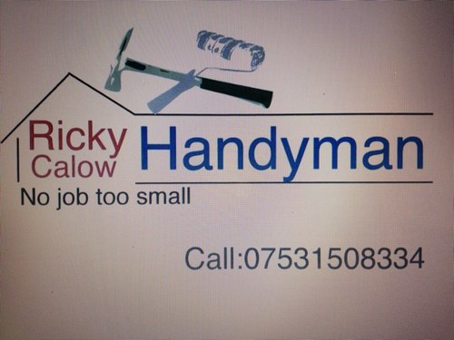 RickyCalowHandy's profile picture. 3 years of working as a Handyman in Darlington and the surrounding areas working for myself, however I have 20 years of experience in all manner of odd jobs.