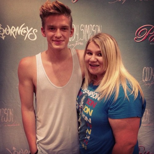 ive met cody 5 times, hung out with his whole family and tom loves me.