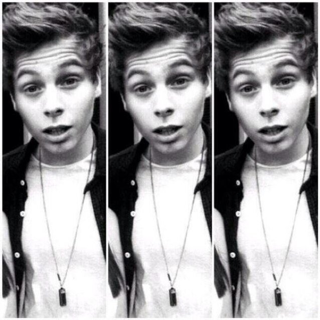 in love with 5SOS... and one direction ..