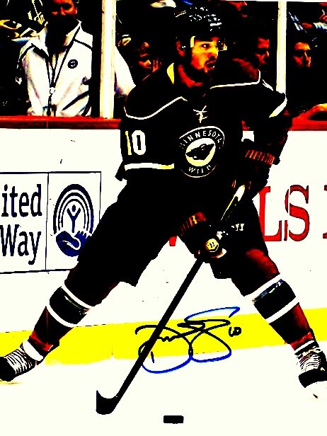 Tough Forward for Minnesota Wild NHL team and got all that GUCHI!!