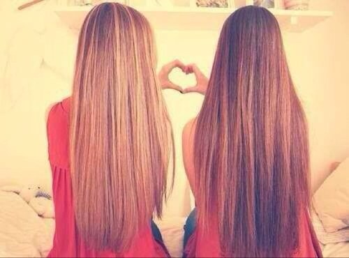 Ran by a blonde and a brunette! ❤ Follow @EyesBlueAsBlue