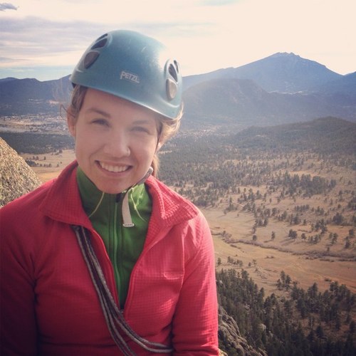 follower of Jesus. dawson's wife. rock climber. world traveler. book reader. friend lover. beverage appreciator. minnesota girl. colorado is home to my heart.