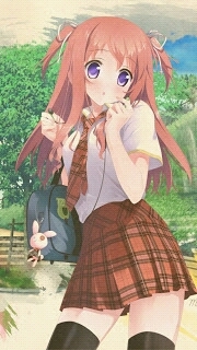 Hello there, I'm Miki, Maka's younger sister, my dad spirit is a big ladies man, and it makes me angry! I'm a sythe meister at the DWMA