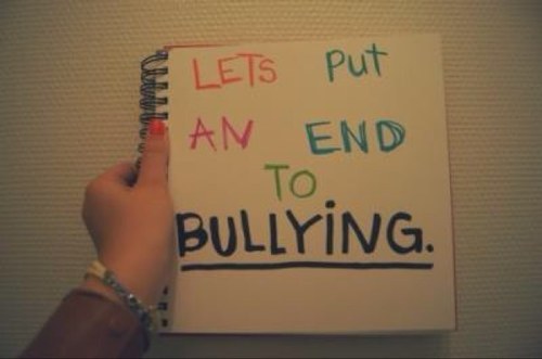 I will help u with bullying. Im a mahomie, directioner, and belieber. Lets end bullying together. I will help u through it. Ill stand by u for everything. USA