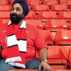 Owner of Balti Towers. As seen on #TV. Plaguing United's dugout since fuck knows when. Bloody loving Manchester! #MUFC #Vishnar #IndiaUTD #PARODY