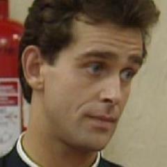 Vicar at Mrs Bucket's - sorry,  Bouquet's - church.