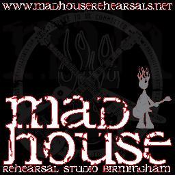 Madhouse Rehearsal Studios is a purpose built 12 room Rehearsal/Recording Studio located in Birmingham City Centre.

http://www.madhouserehears (0121) 2331109