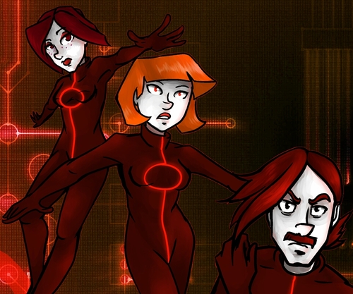 An awesome trio exploring the multiverse! Members: Des Tiny, Miss Tery, Beau Ty.