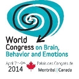 World Congress on #Brain, #Behaviour & #Emotion | 3 days - 150 speakers - 23 CME credits | April 7-9, 2014 | #Psychiatry, #neurology, #geriatrics, #neuroscience