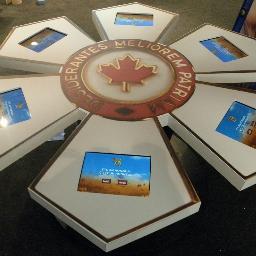 C'est un honneur! est une exposition itinérante parcourant le Canada pour présenter le Régime canadien des distinctions honorifiques.