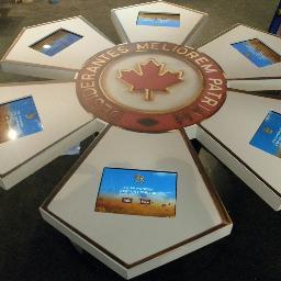 It's An Honour! is a travelling mobile exhibit introducing the Canadian System of Honours across Canada.