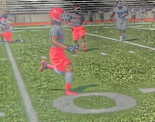 #24 Running back for central high school~~~