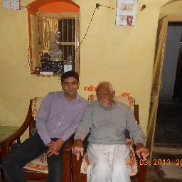 i have  god  blessing in the form of my sweet grandfather (H.C.Maheshwari)