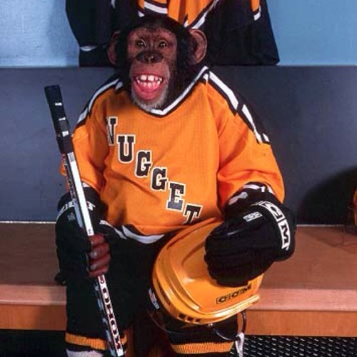 I'm a tweeting chimp who plays ice hockey (Parody)
