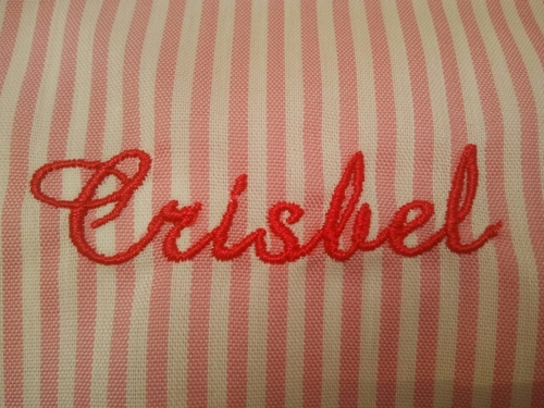 Diseño y costura, rulos de caramelos personalizados. Dos Hermanas